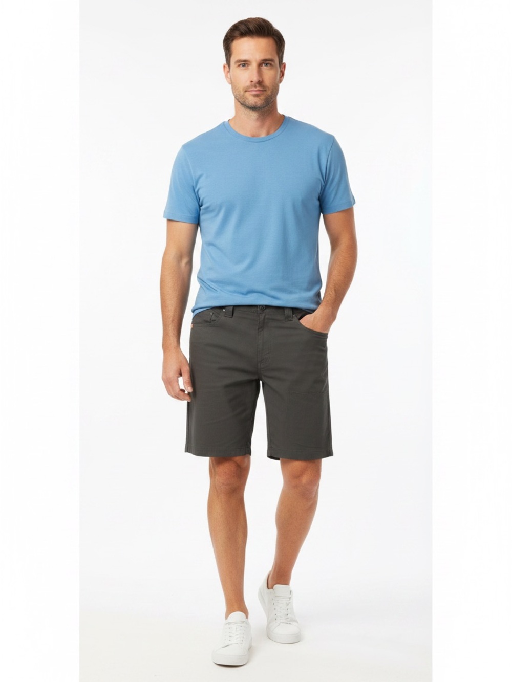 The American Outdoorsman Shorts in Black with Hidden Zipper Fly Size 38